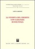 La vendita del credito con garanzia di solvenza