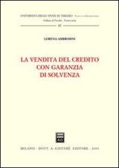 La vendita del credito con garanzia di solvenza