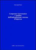 Corporate Governance e qualità dell'informazione esterna d'impresa