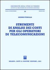 Strumenti di analisi dei costi per gli operatori di telecomunicazioni