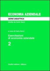 Esercitazioni di economia aziendale: 2