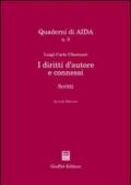 I diritti d'autore e connessi. Scritti