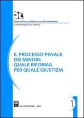 Il processo penale dei minori: quale riforma per quale giustizia. Atti del Convegno (Macerata, 4-5 luglio 2003)