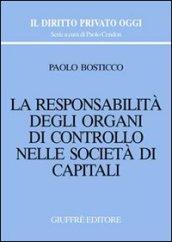 La responsabilità degli organi di controllo nelle società di capitali