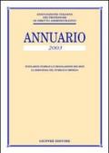 Associazione italiana dei professori di diritto amministrativo 2003