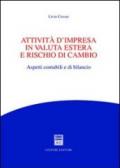 Attivita' d'impresa in valuta estera e rischio di cambio. Aspetti contabili e di bilancio