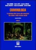 Criminologia. Il contributo della ricerca alla conoscenza del crimine e della reazione sociale: 2