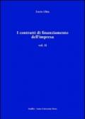 I contratti di finanziamento dell'impresa. 2.