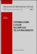 L'interrogatorio e l'esame dell'imputato nel suo procedimento