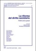La riforma del diritto societario. Profili civili e penali