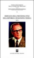 Ordinanza della procedura civile della Repubblica Democratica Tedesca 1975