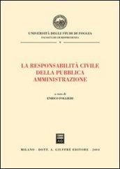 La responsabilita' civile della pubblica amministrazione