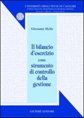 Il bilancio d'esercizio come strumento di controllo della gestione