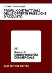 Profili contrattuali delle offerte pubbliche d'acquisto