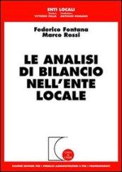 Le analisi di bilancio nell'ente locale