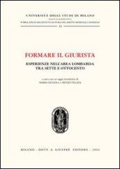 Formare il giurista