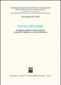 Fines regere. Il regolamento dei confini dall'età arcaica a Giustiniano