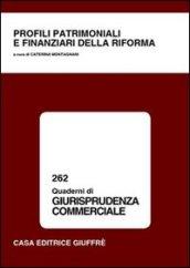 Profili patrimoniali e finanziari della riforma. Atti del Convegno (Cassino, 9 ottobre 2003)