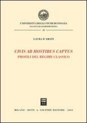 Civis ab hostibus captus. Profili del regime classico