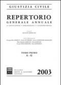 Repertorio generale annuale di legislazione, bibliografia, giurisprudenza