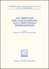 Dal Tribunale per la ex-Iugoslavia alla Corte penale internazionale