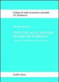 Enti locali e aziende di servizi pubblici. Assetti e processi di governance