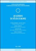 Quaderni di studi europei (2004). 1.