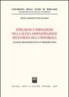 Istruzione e formazione nella nuova amministrazione decentrata della Repubblica. Analisi ricostruttiva e prospettive