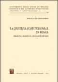La giustizia costituzionale in Russia. Origini, modelli, giurisprudenza