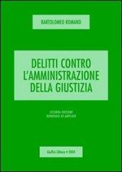 Delitti contro l'amministrazione della giustizia