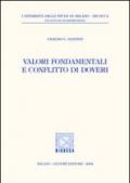 Valori fondamentali e conflitto di doveri