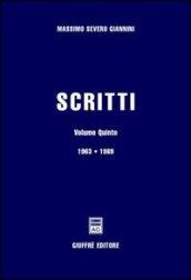 Scritti: 5