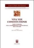 Viva vox constitutionis. Temi e tendenze nella giurisprudenza costituzionale dell'anno 2003