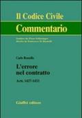 L'errore nel contratto. Artt. 1427-1433