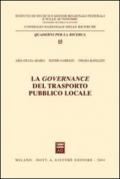 La governance del trasporto pubblico locale