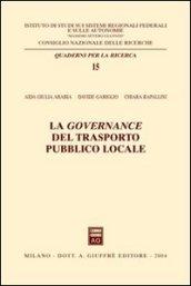 La governance del trasporto pubblico locale