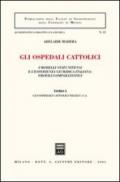 Gli ospedali cattolici. I modelli statunitensi e l'esperienza giuridica italiana: profili comparatistici. 1.Gli ospedali cattolici negli Usa