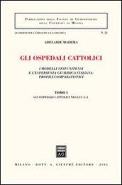 Gli ospedali cattolici. I modelli statunitensi e l'esperienza giuridica italiana: profili comparatistici. 1.Gli ospedali cattolici negli Usa