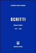 Scritti. 7.1977-1983