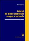 Principi del diritto ambientale europeo e nazionale