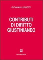 Contributi di diritto giustinianeo