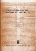Iustiniani Augusti Digesta seu Pandectae-Digesti o Pandette dell'imperatore Giustiniano. 1.1-4