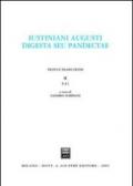 Iustiniani Augusti Digesta seu Pandectae-Digesti o Pandette dell'imperatore Giustiniano. 2.5-11