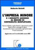 L'impresa minore e i soggetti ammessi al regime di contabilità semplificata