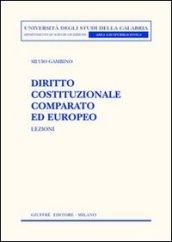 Diritto cosituzionale comparato ed europeo. Lezioni