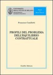 Profili del problema dell'equilibrio contrattuale