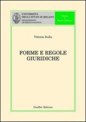 Forme e regole giuridiche