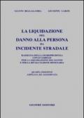 La liquidazione del danno alla persona da incidente stradale