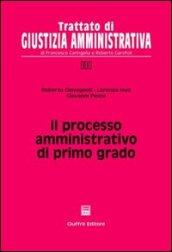 Il processo amministrativo di primo grado