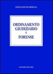 Ordinamento giudiziario e forense